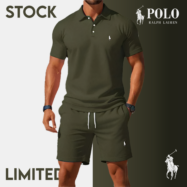 Conjunto de dos piezas para hombre RL: Elegancia atemporal